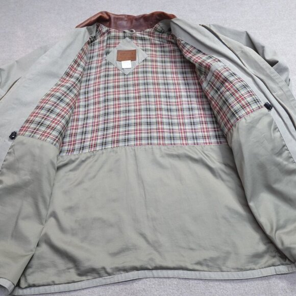 Vintage Outback Trading Barn Jacket 2XL Gray Chore Canvas - Picture 11 of 16